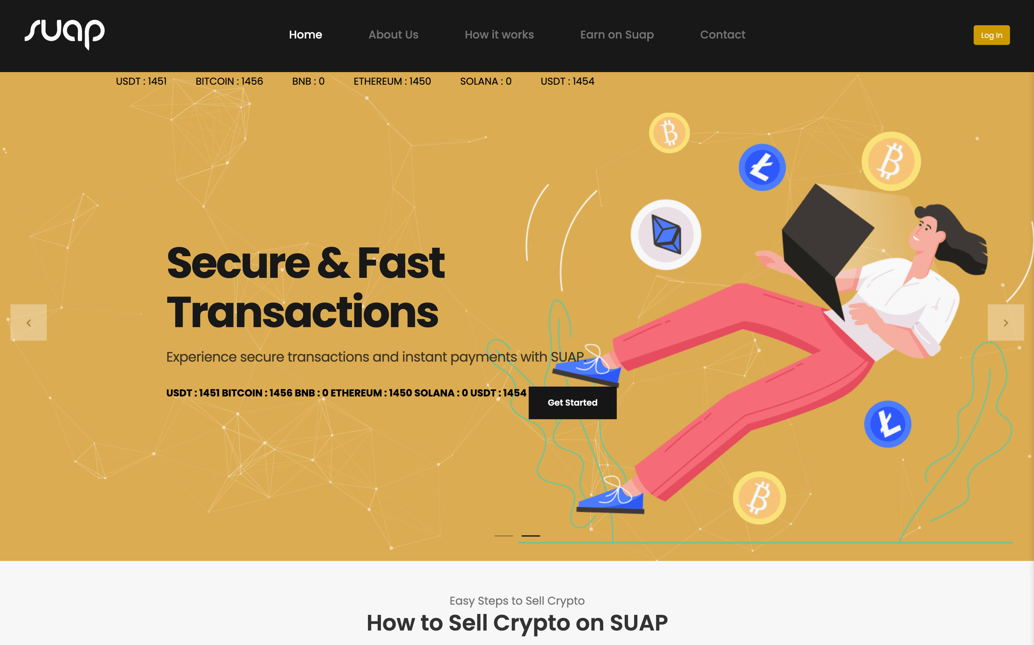 Suap / OlowoEx — Crypto Exchange
