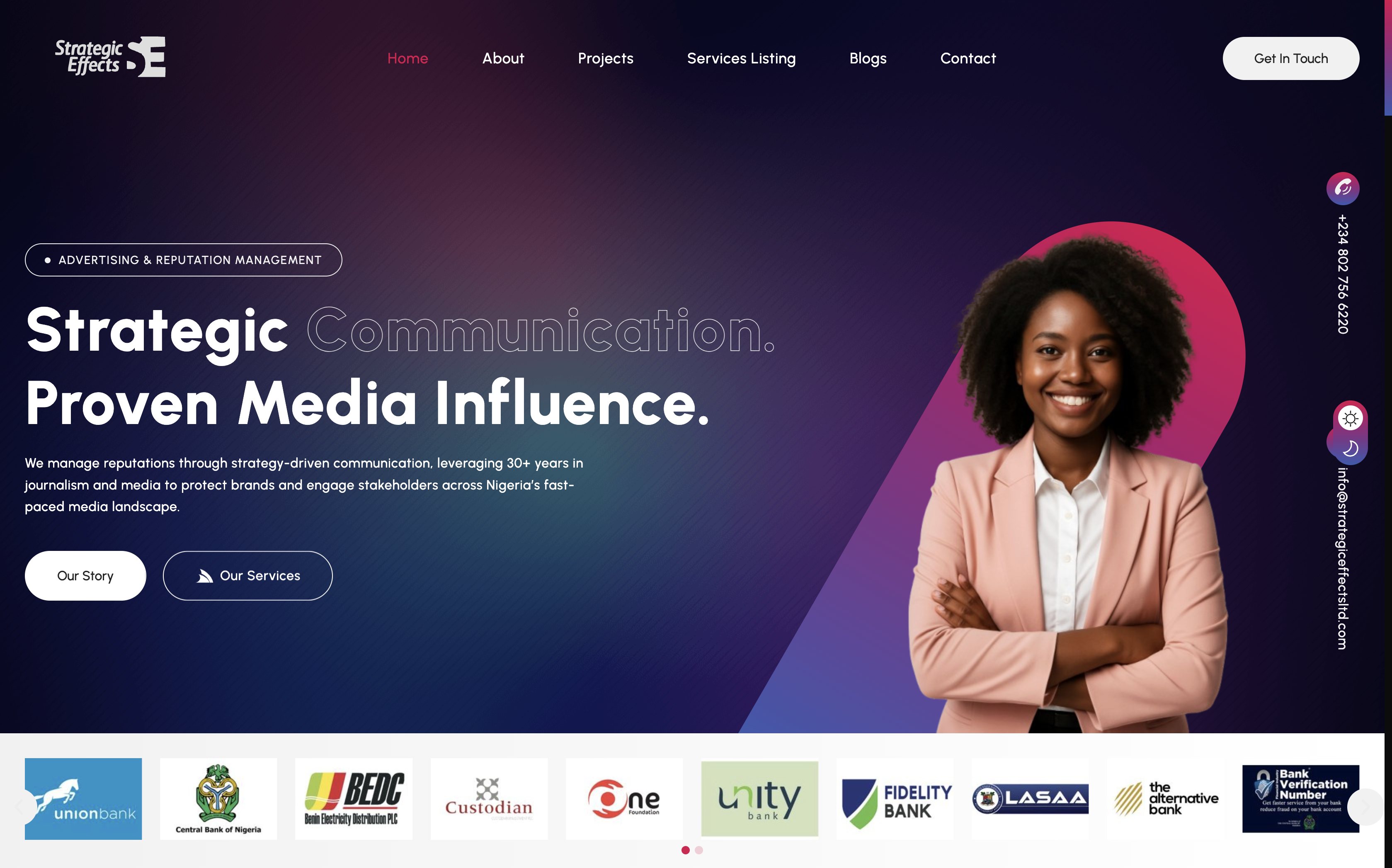 Advertising, Reputation Management & Media Strategy Experts in Nigeria. – Strategic Effects Limited